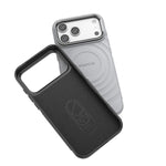 BIBERCAS Wave Texture Magnetic TPU Phone Case, For iPhone 17 Pro Max