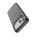 BIBERCAS Wave Texture Magnetic TPU Phone Case, For iPhone 17 Pro Max