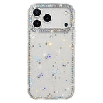 아이폰 17 프로 맥스, 아이폰 17 프로, 아이폰 17, 아이폰 에어, 아이폰 16 프로 맥스, 아이폰 16 프로, 아이폰 16 플러스, 아이폰 16용 라인스톤 양면 IMD PC 하이브리드 TPU 폰 케이스