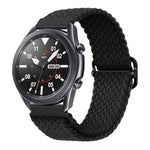 xDfind Sliding Buckle Nylon Braided Watch Band, 20mm, 22mm