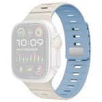 xDfind 자석 노먼 버클 실리콘 시계 밴드, Apple Watch 42 / 44 / 45 / 46 / 49mm용, Apple Watch 38 / 40 / 41 / S11 42mm용