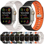 xDfind 자석 노먼 버클 실리콘 시계 밴드, Apple Watch 42 / 44 / 45 / 46 / 49mm용, Apple Watch 38 / 40 / 41 / S11 42mm용