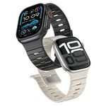 xDfind 자석 노먼 버클 실리콘 시계 밴드, Apple Watch 42 / 44 / 45 / 46 / 49mm용, Apple Watch 38 / 40 / 41 / S11 42mm용