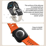 xDfind 자석 노먼 버클 실리콘 시계 밴드, Apple Watch 42 / 44 / 45 / 46 / 49mm용, Apple Watch 38 / 40 / 41 / S11 42mm용