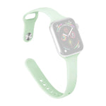 xDfind 작은 허리 역방향 버클 실리콘 시계 밴드, Apple Watch 38 / 40 / 41 / S11 42mm용