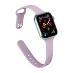xDfind 작은 허리 역방향 버클 실리콘 시계 밴드, Apple Watch 38 / 40 / 41 / S11 42mm용