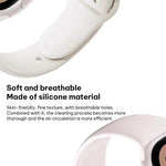 xDfind 작은 허리 역방향 버클 실리콘 시계 밴드, Apple Watch 38 / 40 / 41 / S11 42mm용