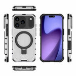 Grating Holder Shockproof Phone Case, For iPhone 18 Pro / 17 Pro, For iPhone 18 Pro Max / 17 Pro Max, For iPhone 17, For iPhone Air