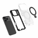 Grating Holder Shockproof Phone Case, For iPhone 18 Pro / 17 Pro, For iPhone 18 Pro Max / 17 Pro Max, For iPhone 17, For iPhone Air
