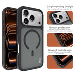 imak UX-9C 시리즈 자석 충격 방지 PC + TPU 휴대폰 케이스, 아이폰 17 프로 맥스용, 아이폰 17 프로용