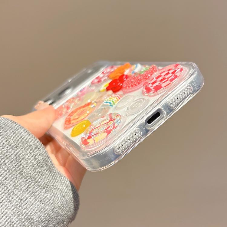 에폭시 수지 3D 패턴 아크릴 투명 휴대폰 케이스, 아이폰 13 프로 맥스, 아이폰 13 프로, 아이폰 13, 아이폰 12, 아이폰 12 프로 맥스, 아이폰 12 프로, 아이폰 11용