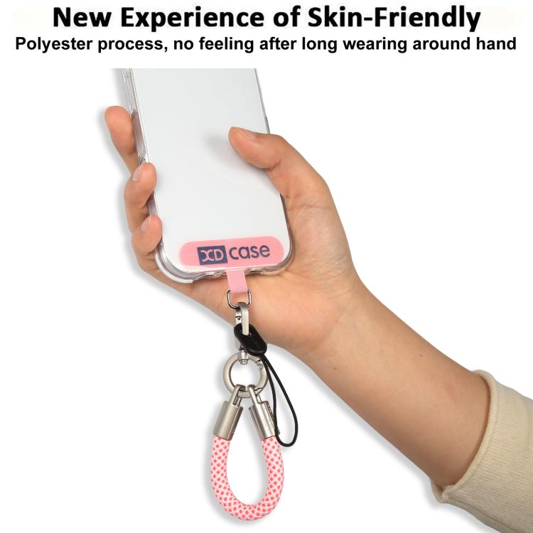 XDcase 분실 방지 휴대폰 손목 스트랩 메탈 버클 및 가스켓 포함, 길이: 10.6cm