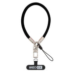 XDcase 분실 방지 휴대폰 손목 스트랩 메탈 버클 및 가스켓 포함, 길이: 18.9cm