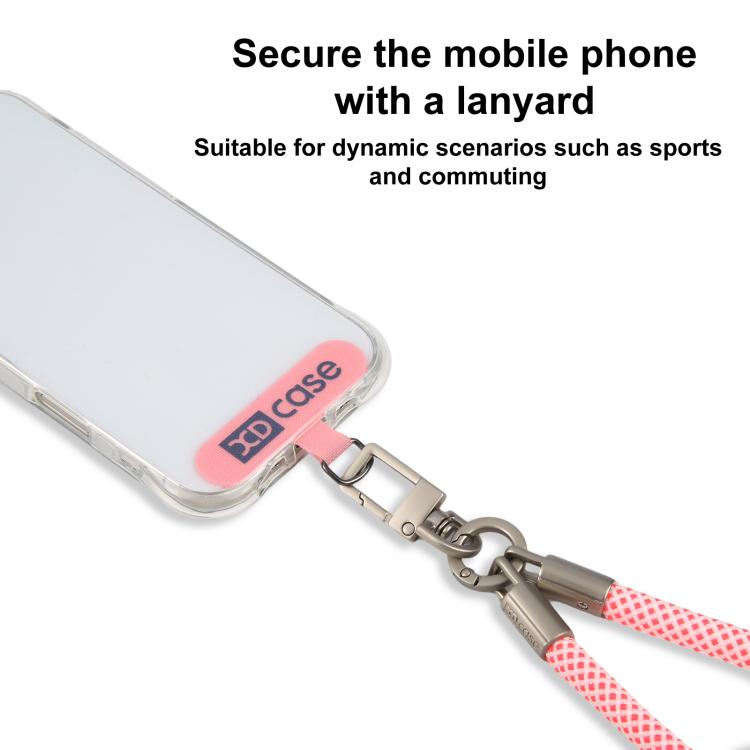XDcase 분실 방지 휴대폰 손목 스트랩 메탈 버클 및 가스켓 포함, 길이: 18.9cm