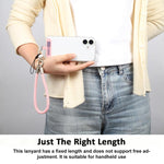 XDcase 분실 방지 휴대폰 손목 스트랩 메탈 버클 및 가스켓 포함, 길이: 18.9cm