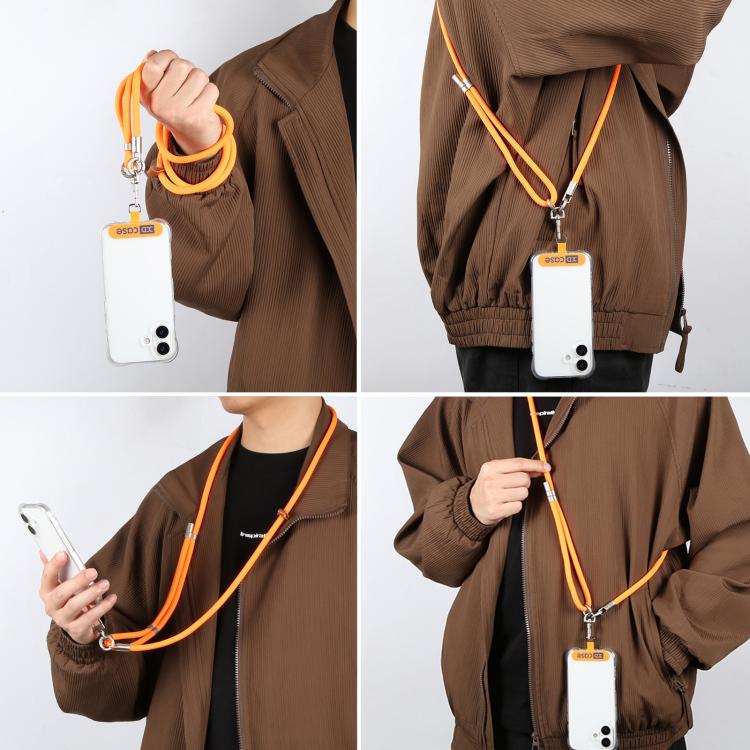 XDcase 분실 방지 휴대폰 스트랩 메탈 버클 및 가스켓 포함, 조절 가능한 길이: 41-77cm