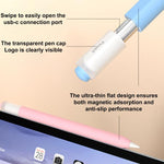 XDcase 젤리 분리형 캡 실리콘 스타일러스 펜 슬리브, Apple Pencil USB-C / 3용