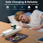 XL-16 3 in 1 20W USB + Type-C 다기능 충전기 애플 워치 무선 충전 기능, 플러그: 미국 플러그