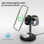 Q11 20W 3-in-1 다기능 자석 무선 충전기
