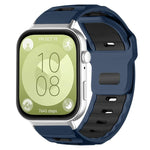 xDfind Flat-head Dual-color Silicone Watch Band, For Huawei Watch Fit4 Pro / Fit4 / Fit3, For Huawei Watch D2