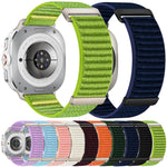 xDfind Two-section Mountain Pattern Nylon Watch Band, For Galaxy Watch Ultra2 2026 / 2025 / 1 2024