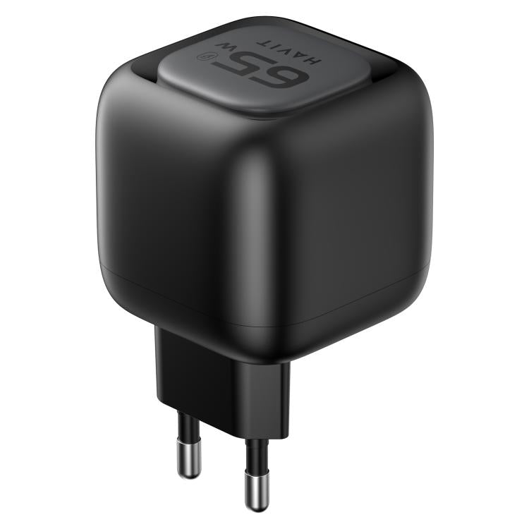 Havit UC253 65W 3-in-1 GaN 여행용 충전기 및 타입-C 리트랙터블 케이블, UC253(유럽 플러그)