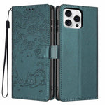 나무 고양이 엠보스드 플립 비건 가죽 폰 케이스, iPhone 16 Pro용, iPhone 16 Plus용, iPhone 16용, iPhone 15 Pro Max용, iPhone 15 Pro용, iPhone 15 Plus용
