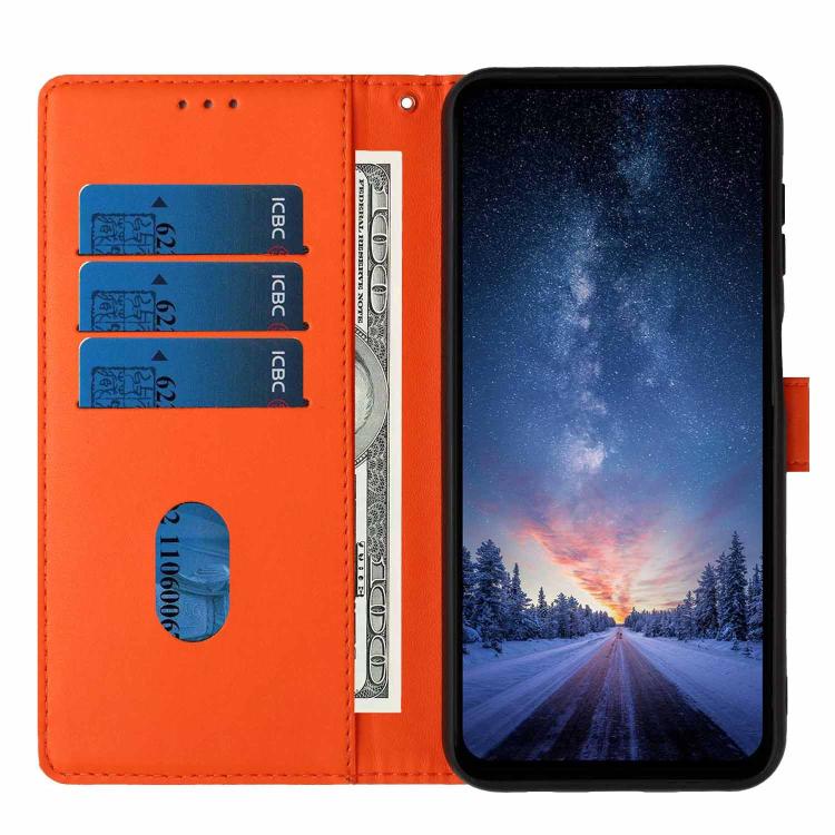 나무 고양이 엠보스드 플립 비건 가죽 폰 케이스, iPhone 17e / 16e용, iPhone 17 Pro Max용, iPhone 17 Pro용, iPhone 17용, iPhone Air용, iPhone 16 Pro Max용