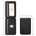 ESEBLE S2 인조 가죽 텍스처 자석 RFID 휴대폰 카드 슬롯 홀더