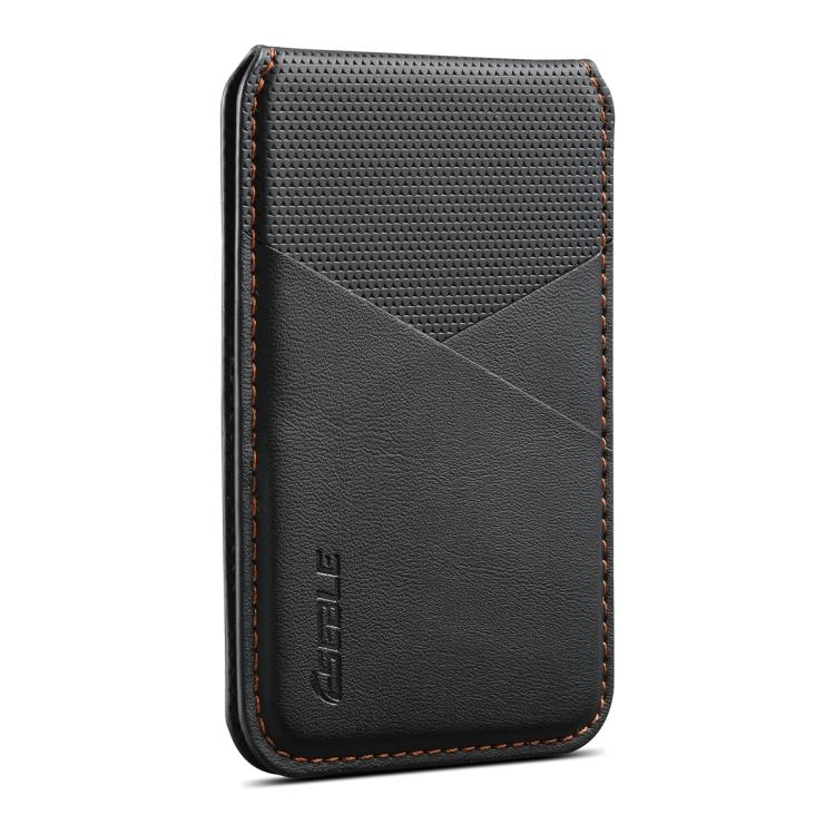 ESEBLE S3 컬러 블록 인조 가죽 텍스처 자석 RFID 휴대폰 카드 슬롯 홀더
