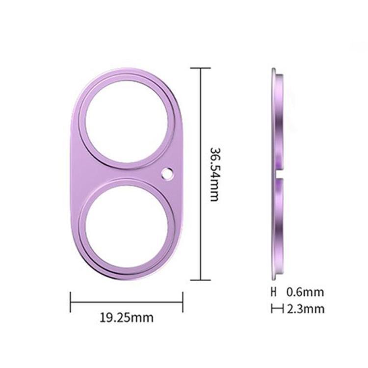XDcase 5개 티타늄 합금 홀로우 카메라 렌즈 보호기, 아이폰 17용