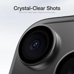 XDcase 5개 AF + AR 호크아이 카메라 렌즈 보호기 정렬 도구 포함, 아이폰 17 프로 맥스용, 아이폰 17 프로용