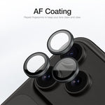 XDcase 5개 AF + AR 호크아이 카메라 렌즈 보호기 정렬 도구 포함, 아이폰 17 프로 맥스용, 아이폰 17 프로용