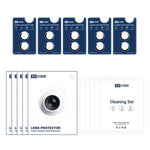 XDcase 5개 AF + AR 호크아이 카메라 렌즈 보호기 정렬 도구 포함, 아이폰 17용