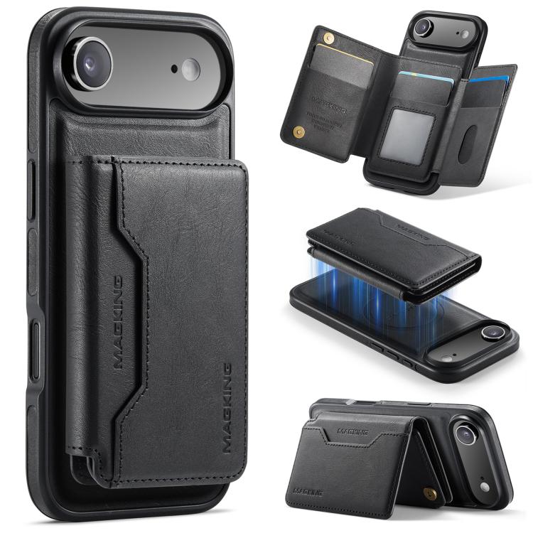 MAGKING K3 시리즈 MagSafe RFID K3 Pro 카드 가방 분리형 폰 케이스, iPhone 17 Pro Max용, iPhone 17 Pro용, iPhone Air용