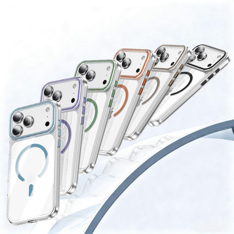 Kemeng 클리어 PC 자석 폰 케이스, iPhone 17 Pro Max용, iPhone 17 Pro용