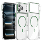 Kemeng 클리어 PC 자석 폰 케이스, iPhone 17 Pro Max용, iPhone 17 Pro용