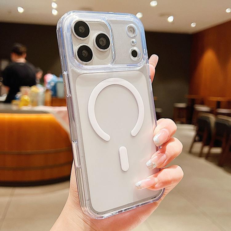 서리 낀 PC 하이브리드 TPU 자석 폰 케이스 AI 센싱 키 포함, iPhone 17 Pro Max용, iPhone 17 Pro용, iPhone 17용, iPhone Air용, iPhone 16 Pro Max용, iPhone 16 Pro용, iPhone 16용