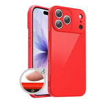 XDcase AI 버튼 통합 풀 커버 모조 실리콘 휴대폰 케이스, 아이폰 17 프로 맥스용, 아이폰 17 프로용