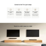 오리지널 샤오미 사운드바 2.0 TV 및 PC용 NFC 연결 지원, 미국 플러그
