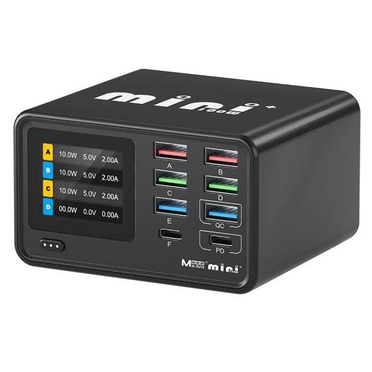 MaAnt Dianba 미니 75W 다기능 8포트 PD 충전기 PD 고속 충전 지원, MaAnt Dianba 미니 EU 플러그