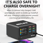 MaAnt Dianba 미니 75W 다기능 8포트 PD 충전기 PD 고속 충전 지원, MaAnt Dianba 미니 EU 플러그