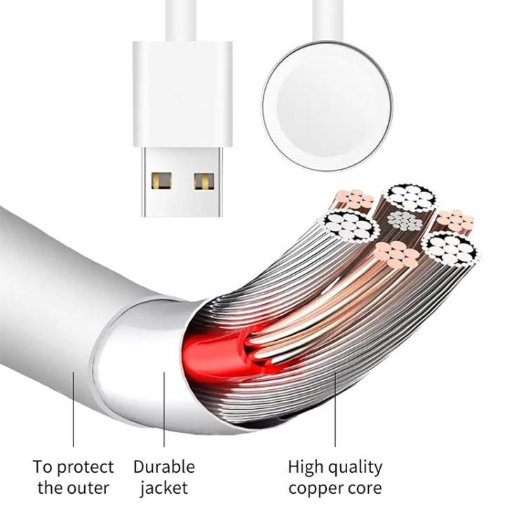 xDfind 애플 워치 스마트 워치 실리콘 충전 홀더 및 USB 충전기 세트, 실리콘+USB (화이트), 실리콘+USB (블랙)