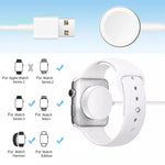 xDfind 애플 워치 스마트 워치 실리콘 충전 홀더 및 USB 충전기 세트, 실리콘+USB (화이트), 실리콘+USB (블랙)