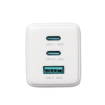 JOYROOM JR-TG10 65W GaN 듀얼 Type-C, USB 3포트 충전기 Type-C to Type-C 케이블 포함, EU 플러그, UK 플러그