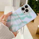 페인티드 패턴 PC 휴대폰 케이스, 아이폰 16 프로 맥스용