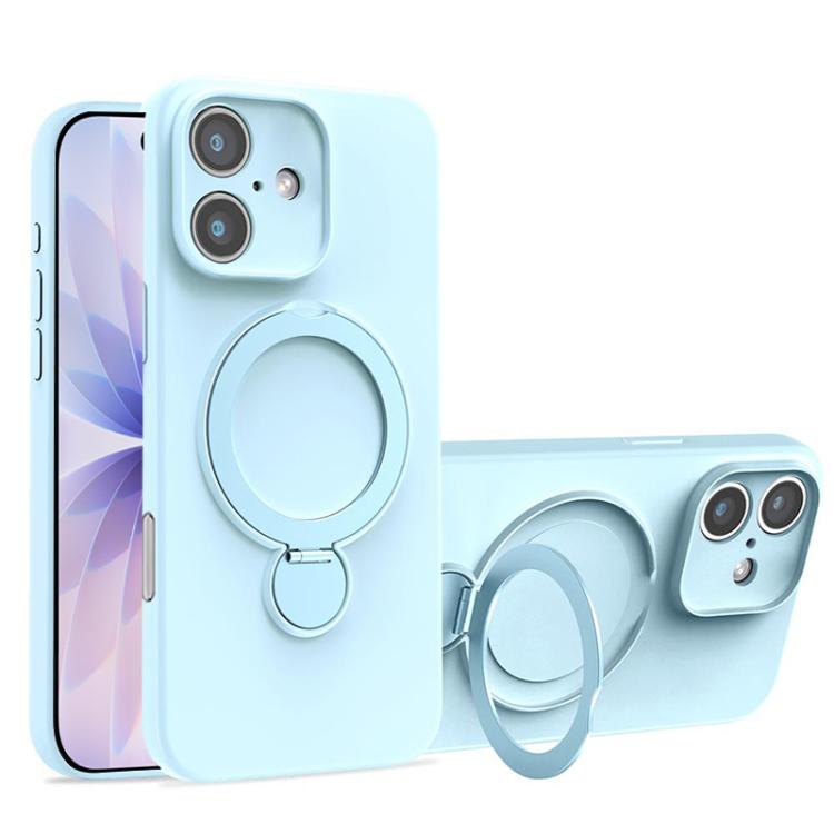 액체 실리콘 MagSafe 홀더 휴대폰 케이스, 아이폰 17 프로 맥스용, 아이폰 17 프로용, 아이폰 17용, 아이폰 에어용