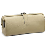 Convenient Washing Genuine Leather Makeup Tool Storage Bag