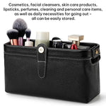 Convenient Washing Genuine Leather Makeup Tool Storage Bag