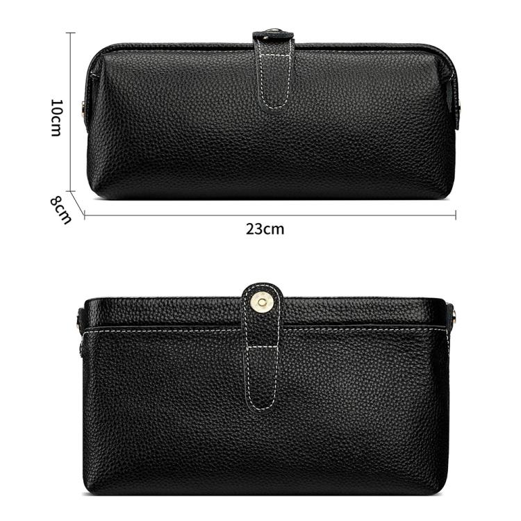 Convenient Washing Genuine Leather Makeup Tool Storage Bag